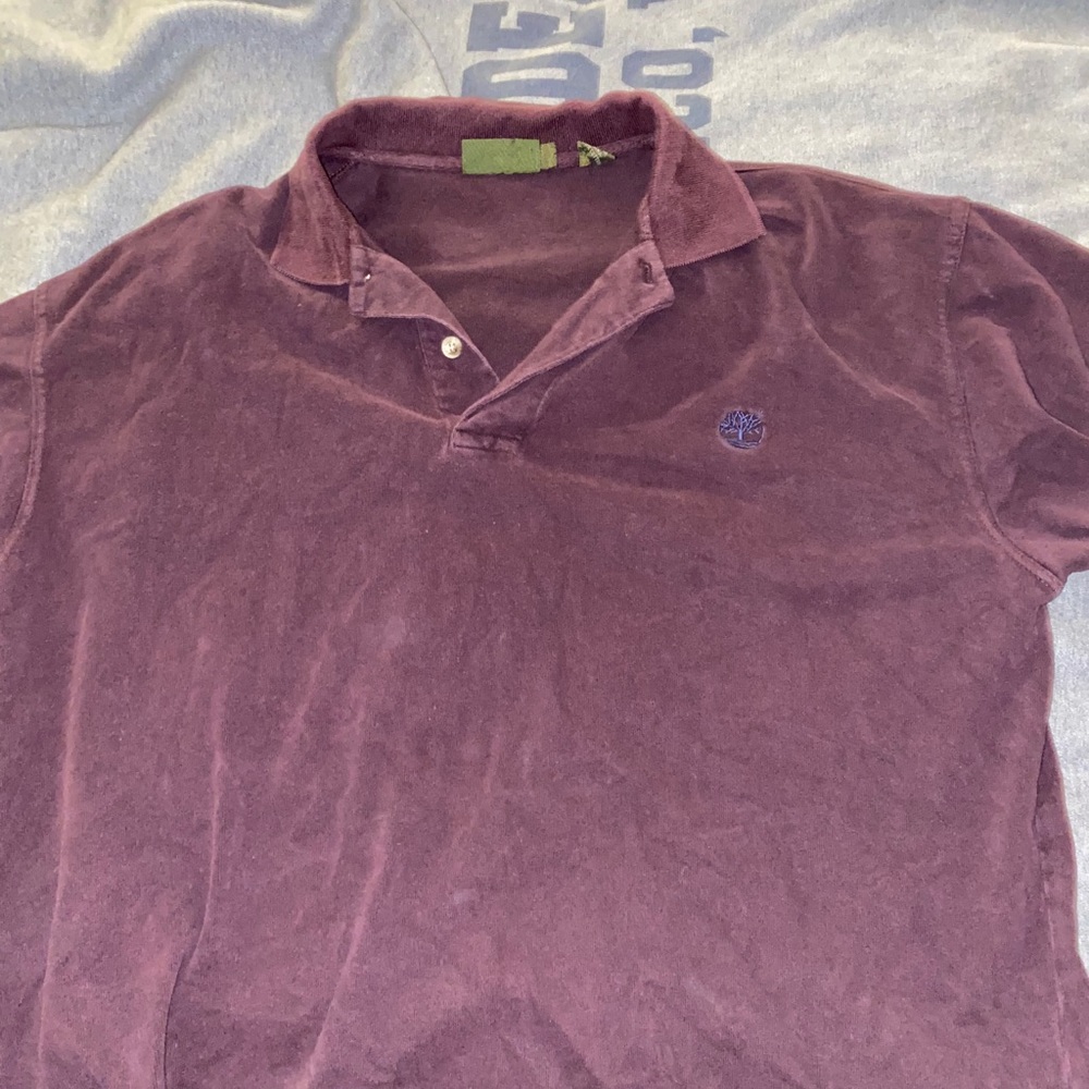 Vintage Timberland long sleeve polo